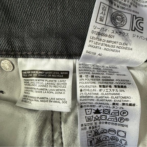 Levi’s 541 Dark Gray Jeans 44/32 - Picture 4 of 7